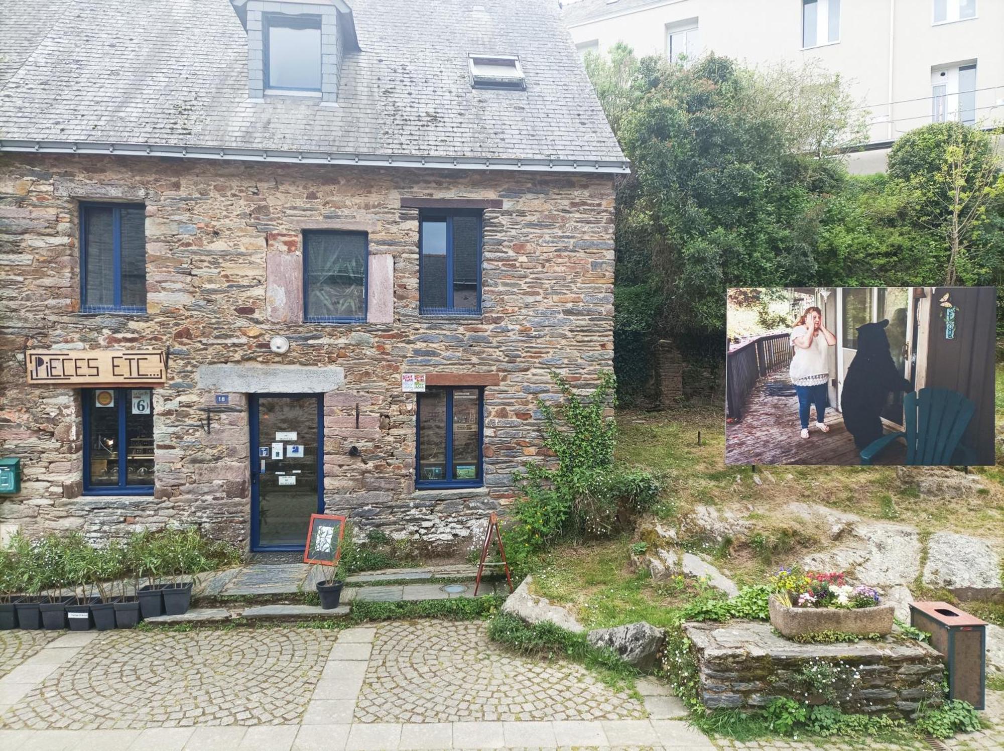 Gite De La Muse Centre Ville - Jardin Sérent Eksteriør bilde